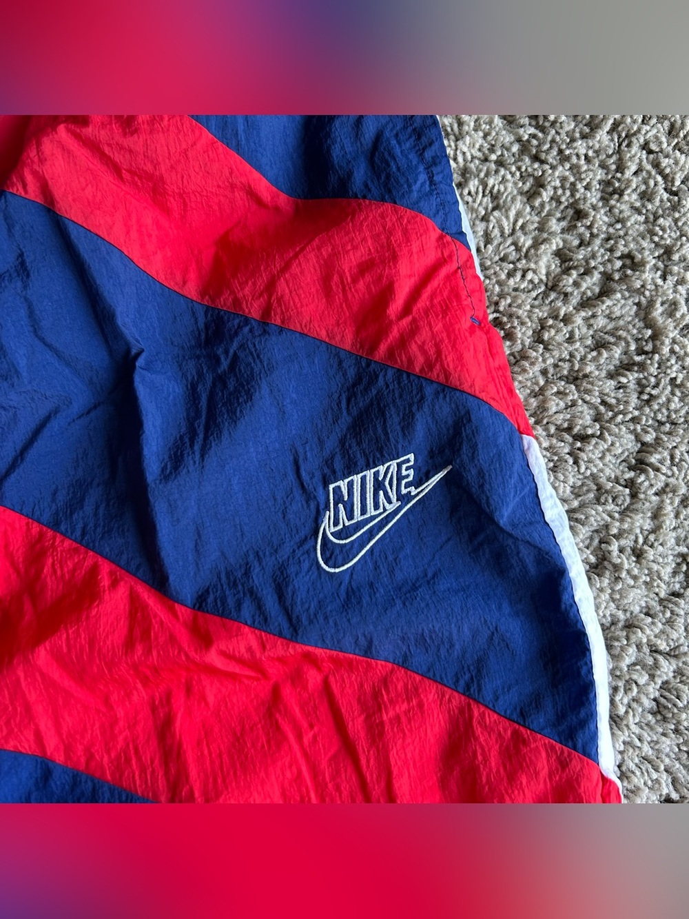 Nike Throwback 90s Retro Woven Track Pants Men 2XL Basketball Warmup Olympic USA - Picture 2 of 16